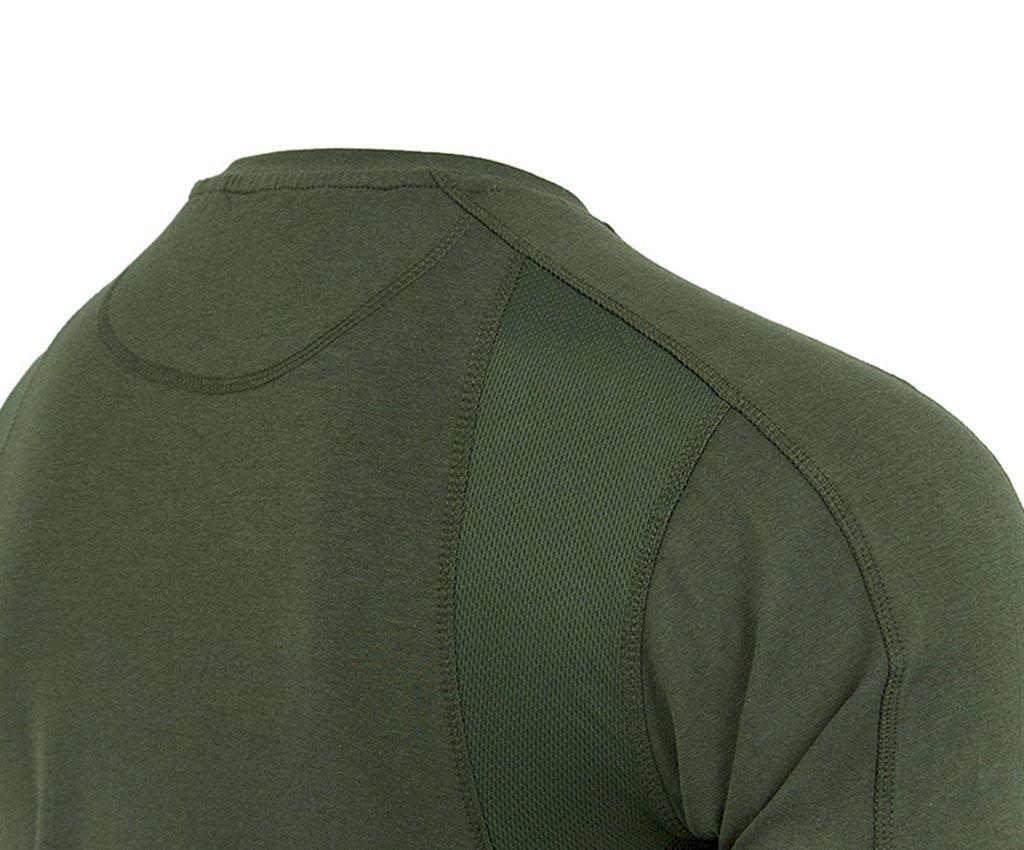 Футболка с длинным рукавом Texar Base Layer XL Olive (24633) - фото 3