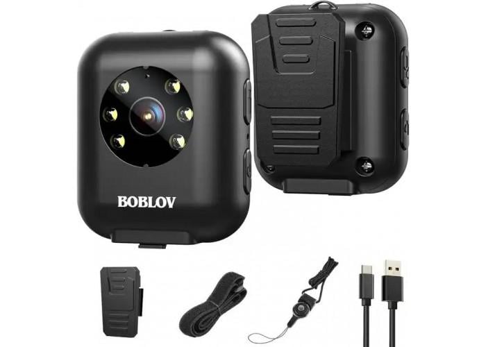 Видеорегистратор нагрудный мини Boblov W4 (98777) - фото 4 Видеорегистратор нагрудный мини Boblov W4 (98777) - фото 4
