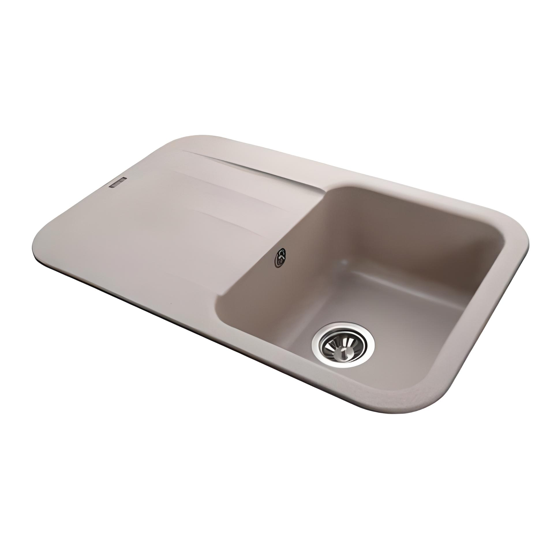Гранитная мойка Globus Lux Ober А0002 780х500 мм Миндаль