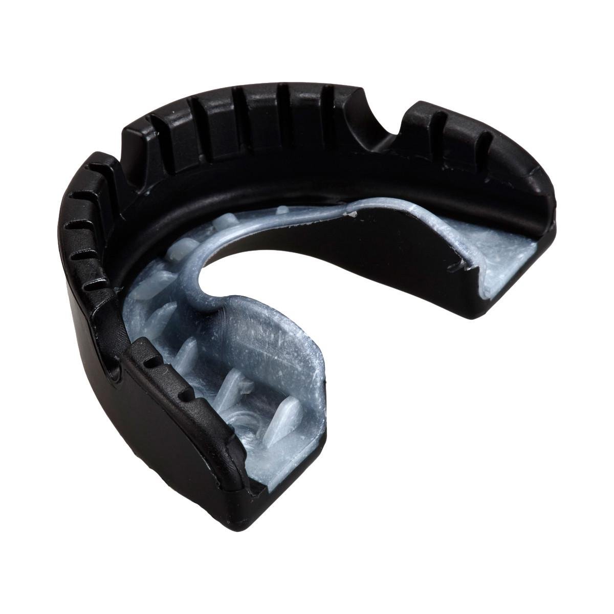 Капа Opro Gold Braces UFC Hologram Black Metal/Silver (art.002262001)