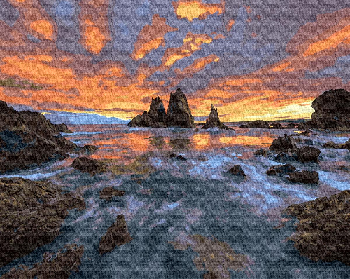 Картина по номерам Brushme Море на закате 40x50 см (BK-GX25159) Картина по номерам Brushme Море на закате 40x50 см (BK-GX25159)