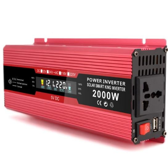 Перетворювач напруги 2000W KC-2000D + LCD 12V - фото 2 Перетворювач напруги 2000W KC-2000D + LCD 12V - фото 2