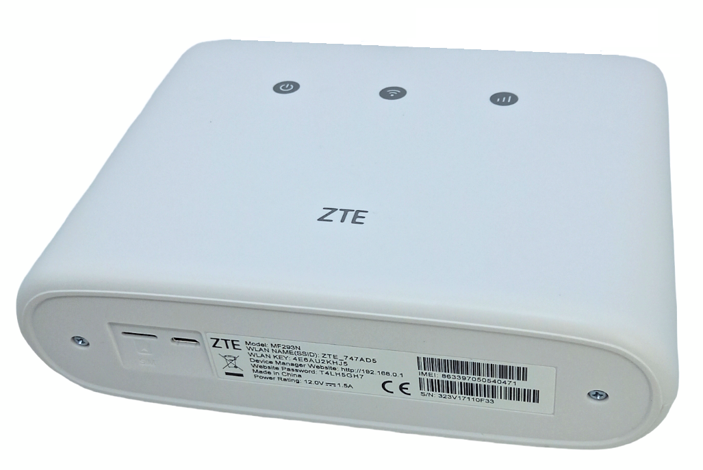 Роутер 4G ZTE MF 293 N WI-FI с двумя выходами под антенну с 3G/4G модемом (10949226) - фото 6