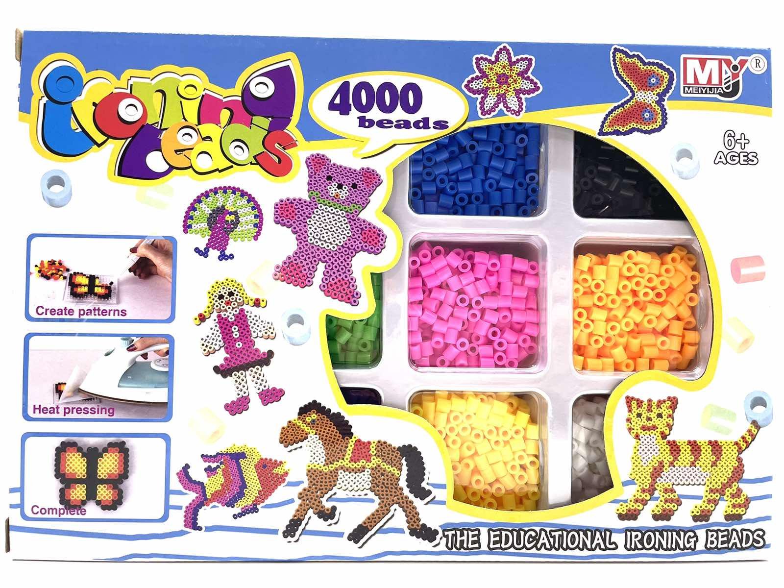 Термомозаїка MEIYIJIA 4000 намистин/пластикове поле/трафарети (BT-0059)
