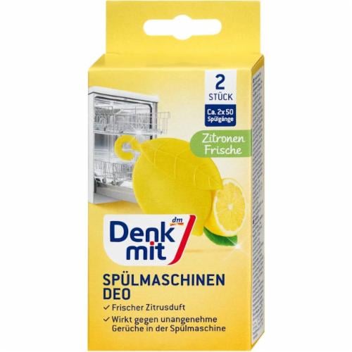 Дезодорант для посудомоечной машины DM Spülmaschinen-Deo Zitronen-Frische 2 шт. (32551338)