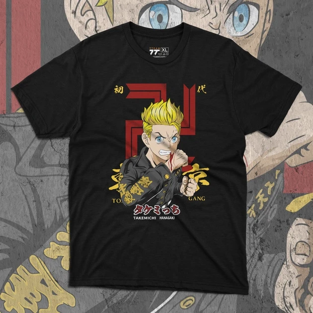 Футболка мужская с принтом Токийские Мстители Такемичи Ханакаге г. 48 (2896478605)