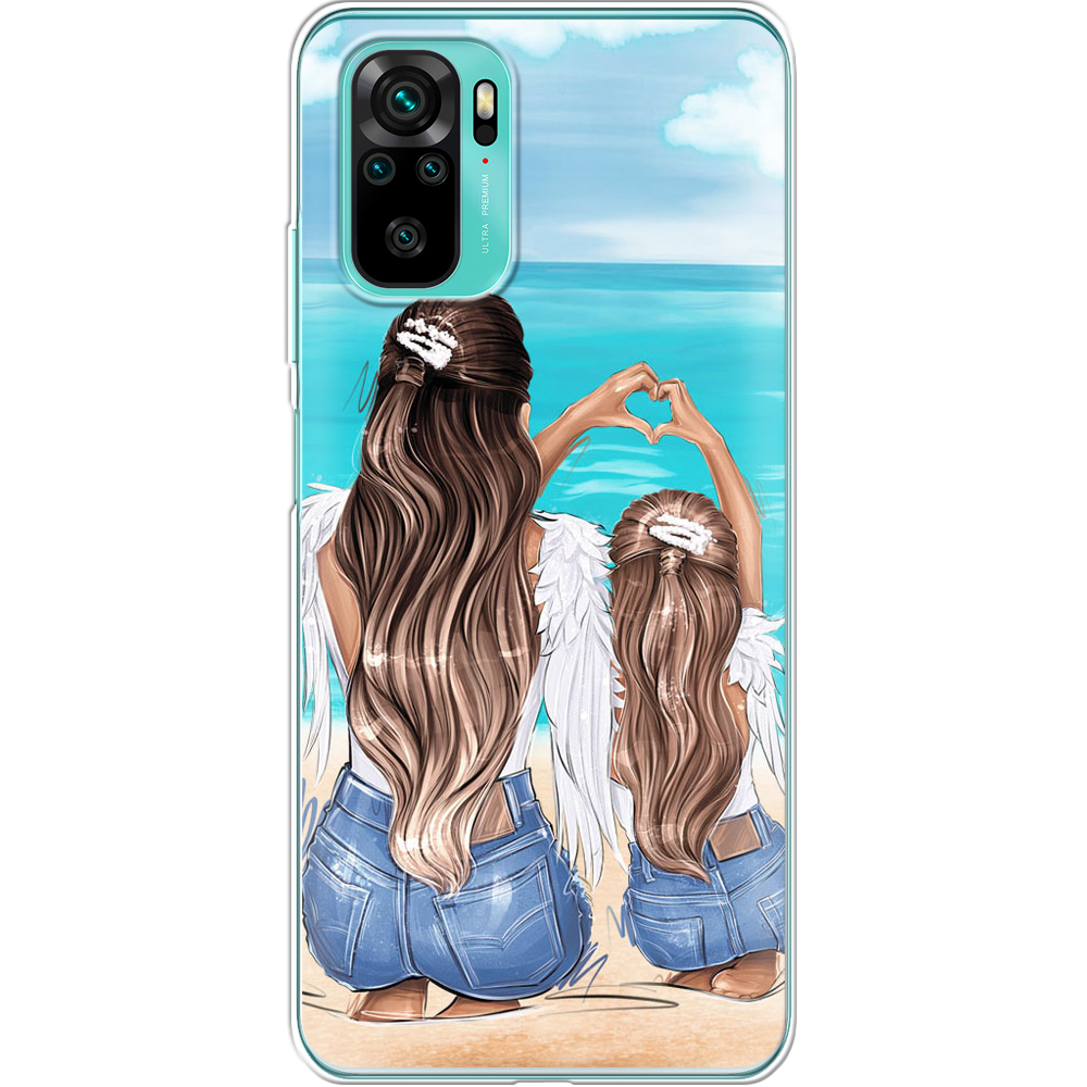 Чехол BoxFace Xiaomi Redmi Note 10 Family Vacation Прозрачный силикон (42029-up2380-42029)