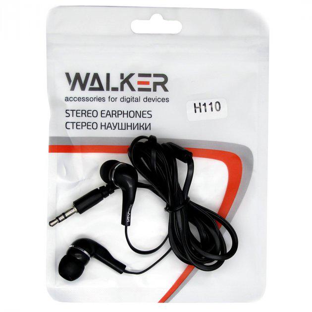 Навушники WALKER H110 Black (0552)