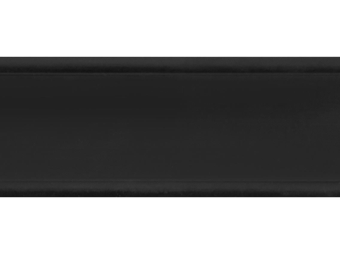 Плінтус кухонний Giff 3000 мм Чорний мат 55