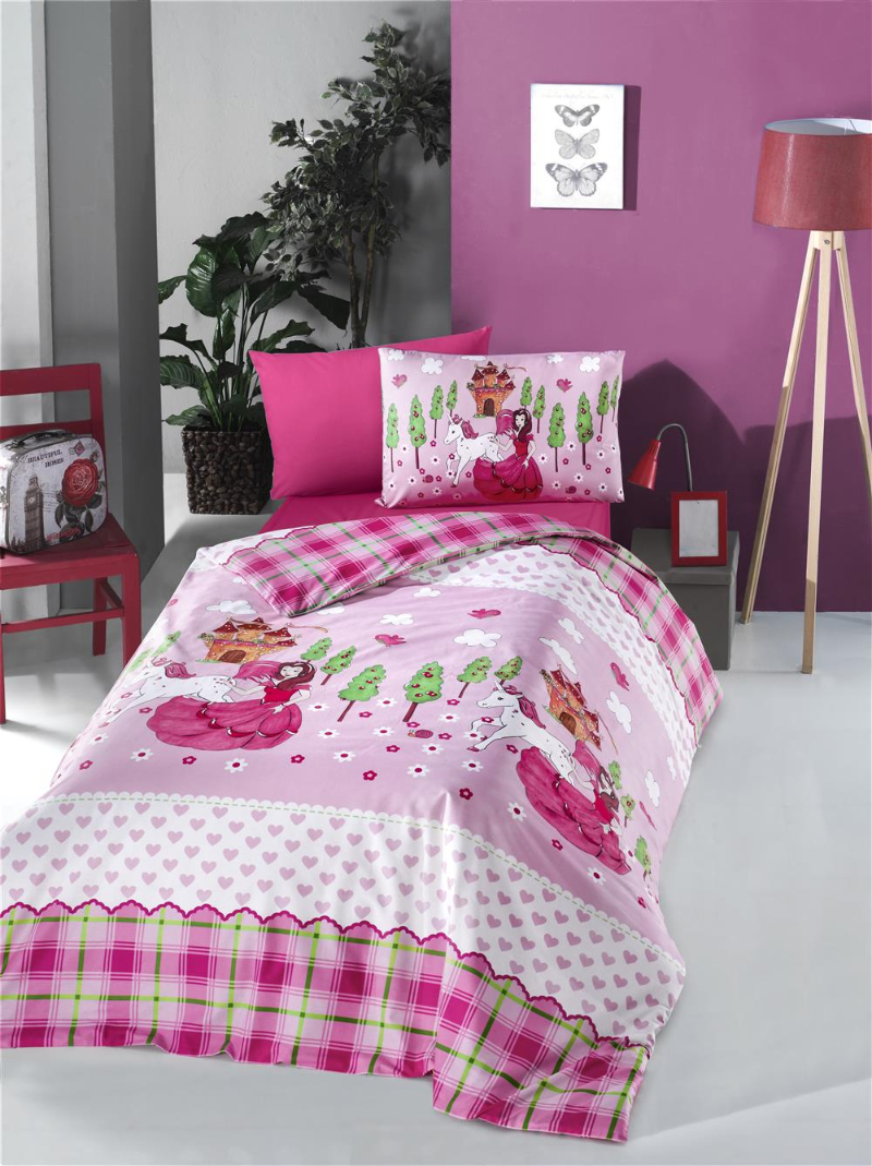 Комплект постільної білизни Lighthouse Lora ranforce 160х220 см/2х50х70