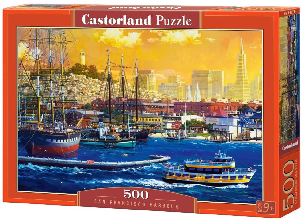 Пазл Castorland Гавань Сан Франциско 500 дет.