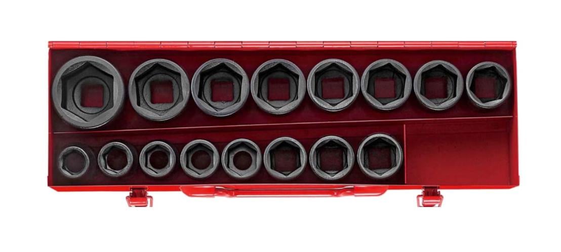 Набір ударних головок Force 6163 16 шт. 19-46 мм