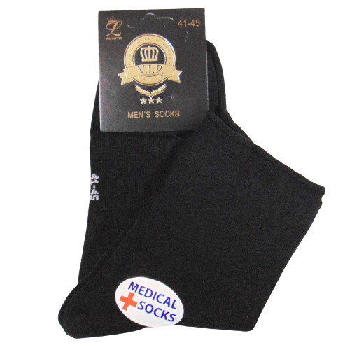Носки без резинки VIP Rich Style р. 41-45 Черный (2181694911)