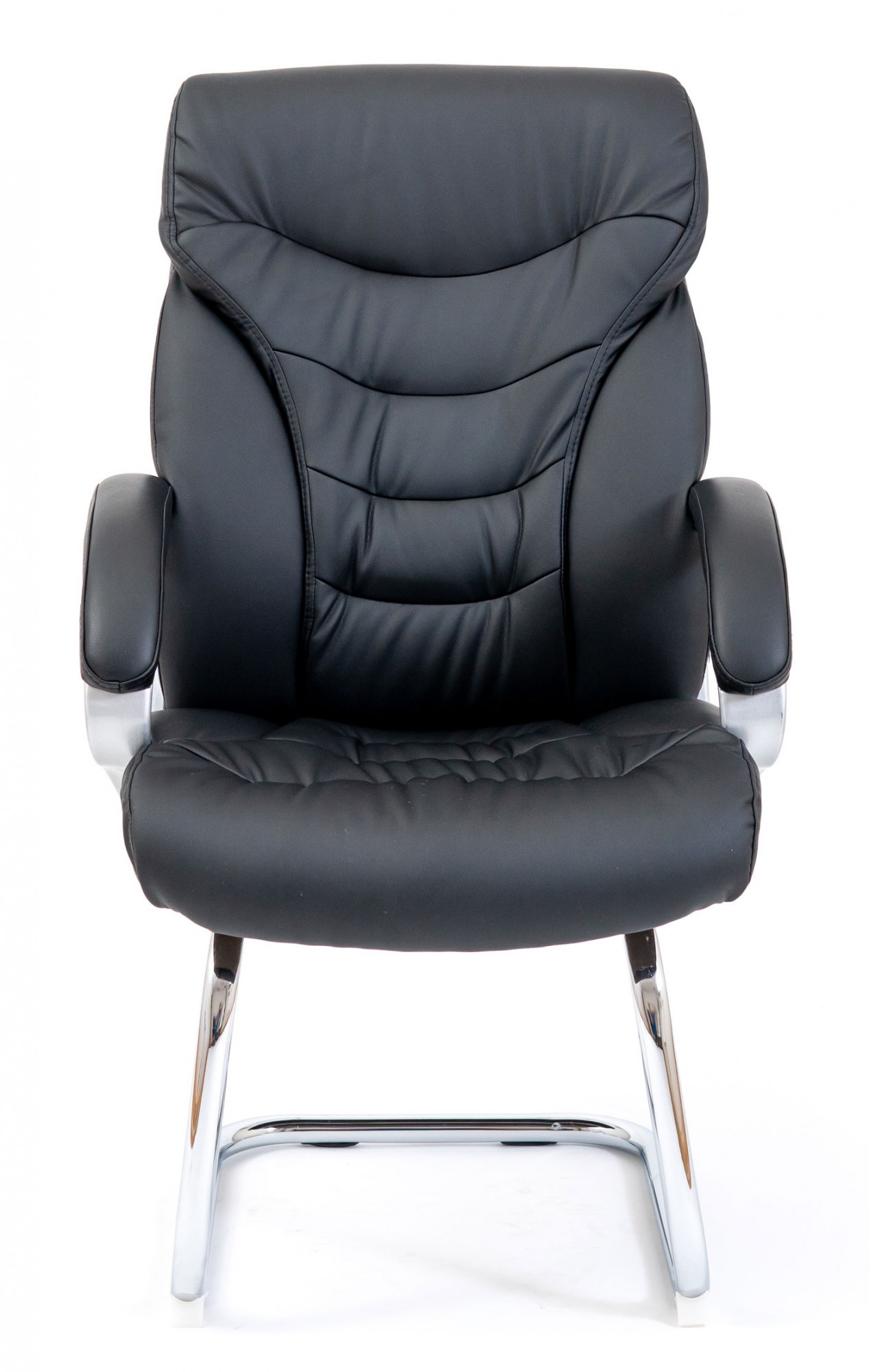 Офісне конференційне крісло Richman Кальярі Fly 2300 Хром CF Чорний - фото 2 Офісне конференційне крісло Richman Кальярі Fly 2300 Хром CF Чорний - фото 2