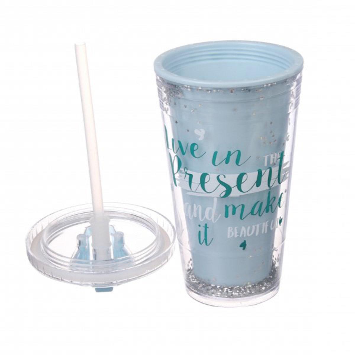 Слаш-стакан акриловый с трубочкой 450 мл Blue (69-991) - фото 5 Слаш-стакан акриловый с трубочкой 450 мл Blue (69-991) - фото 5