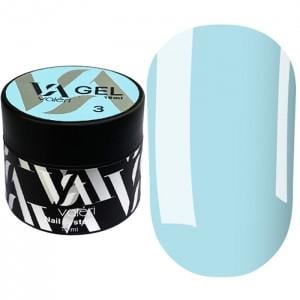 Гель для наращивания Valeri Builder GeI №03 Blue 15 мл
