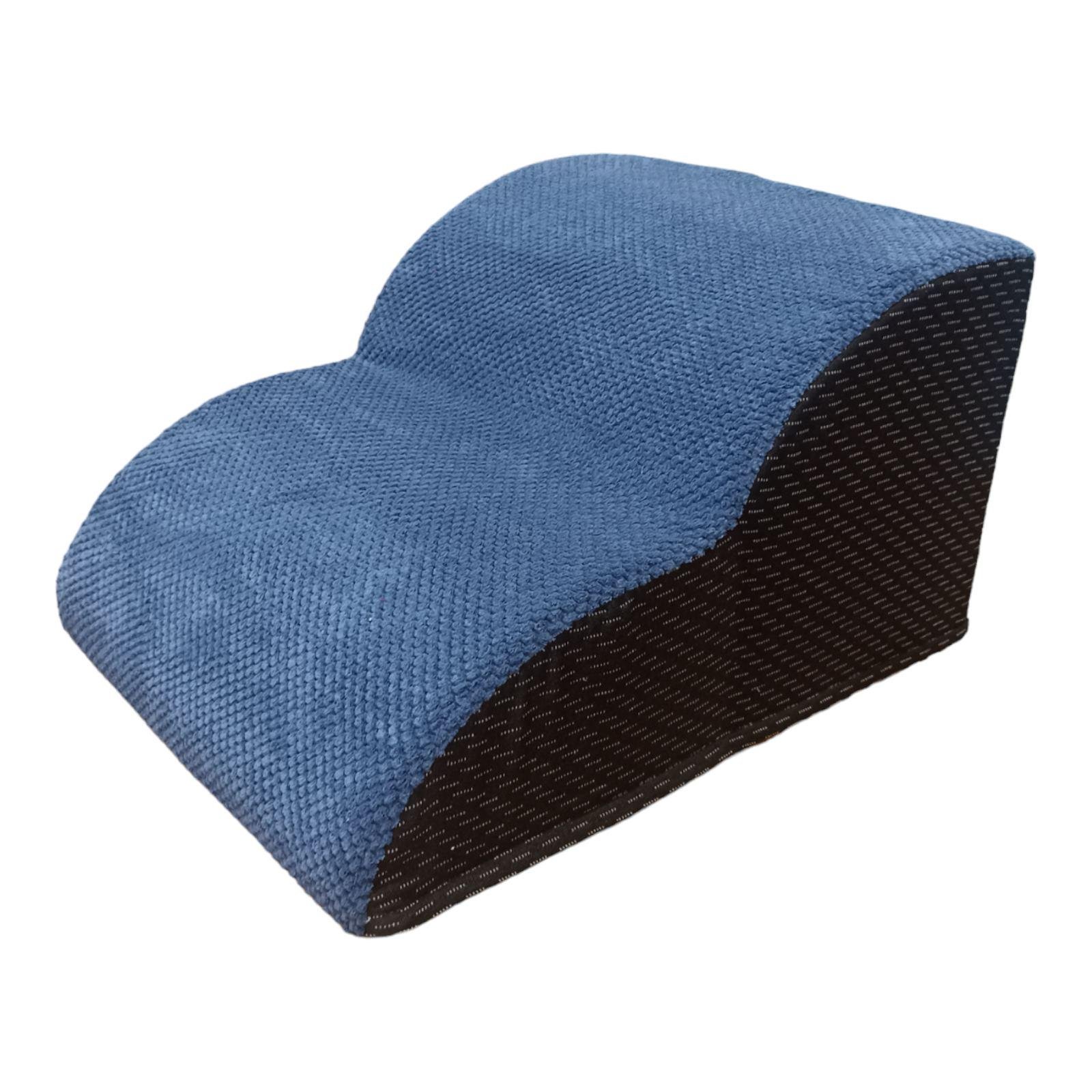 Ступени для собак и кошек ткань мебельная 40х28х50 см Синий (12562234)