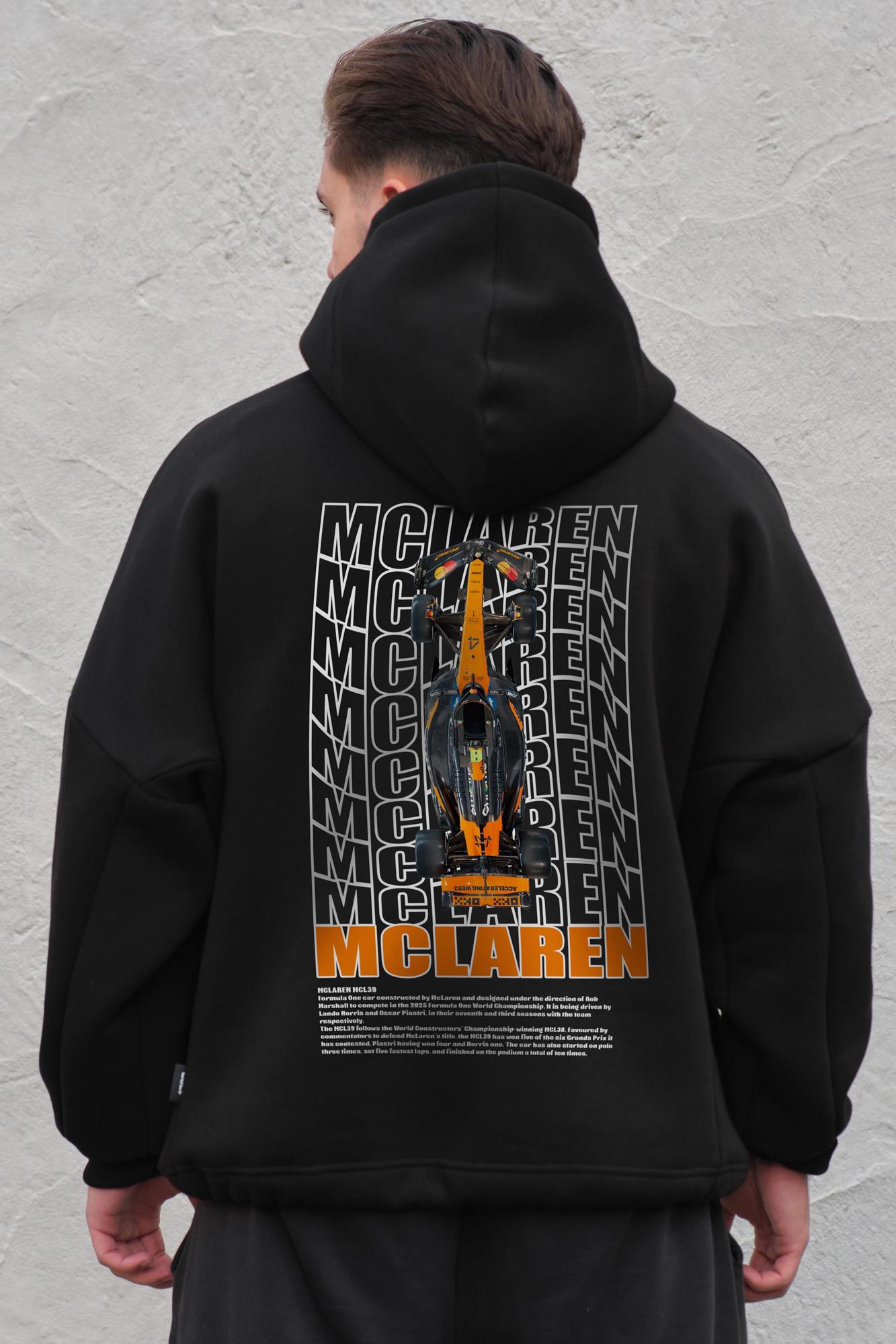 Худи на флисе Without с капюшоном и принтом Mclaren оверсайз Black (8055534) Худи на флисе Without с капюшоном и принтом Mclaren оверсайз Black (8055534)