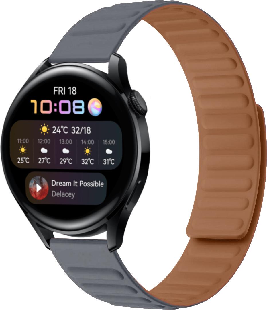 Ремешок Magneter для Huawei Watch 3 Grey (26646-33)