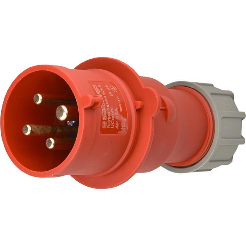 Вилка переносная АСКО-УКРЕМ полиамид серии UCombi 4P 32А IP 44 (A0080010107)
