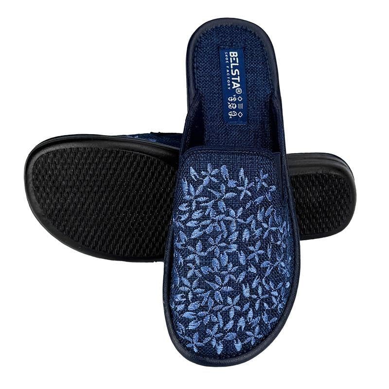 Тапочки комнатные женские БЕЛСТА1-80-1 р. 39 24,5 см Синий