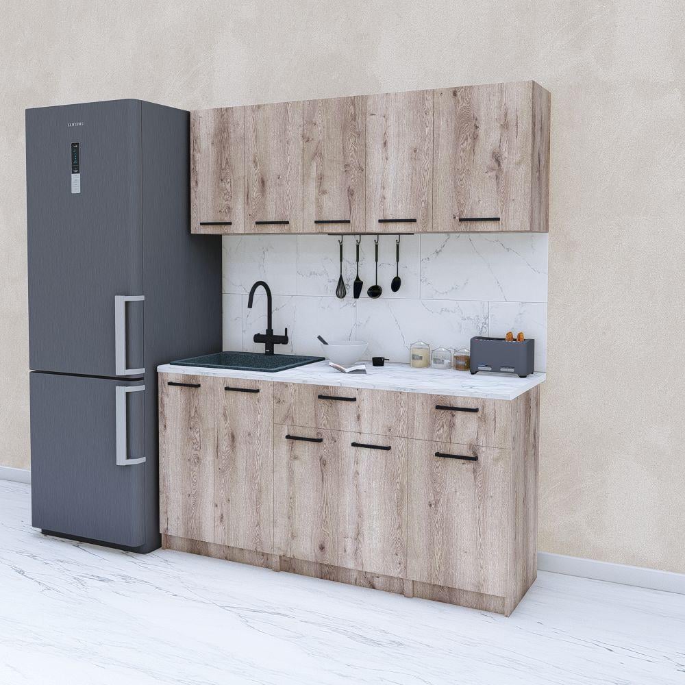 Кухня модульна готова пряма 1,6 м 160 см Аліканте (МП42в) - фото 1