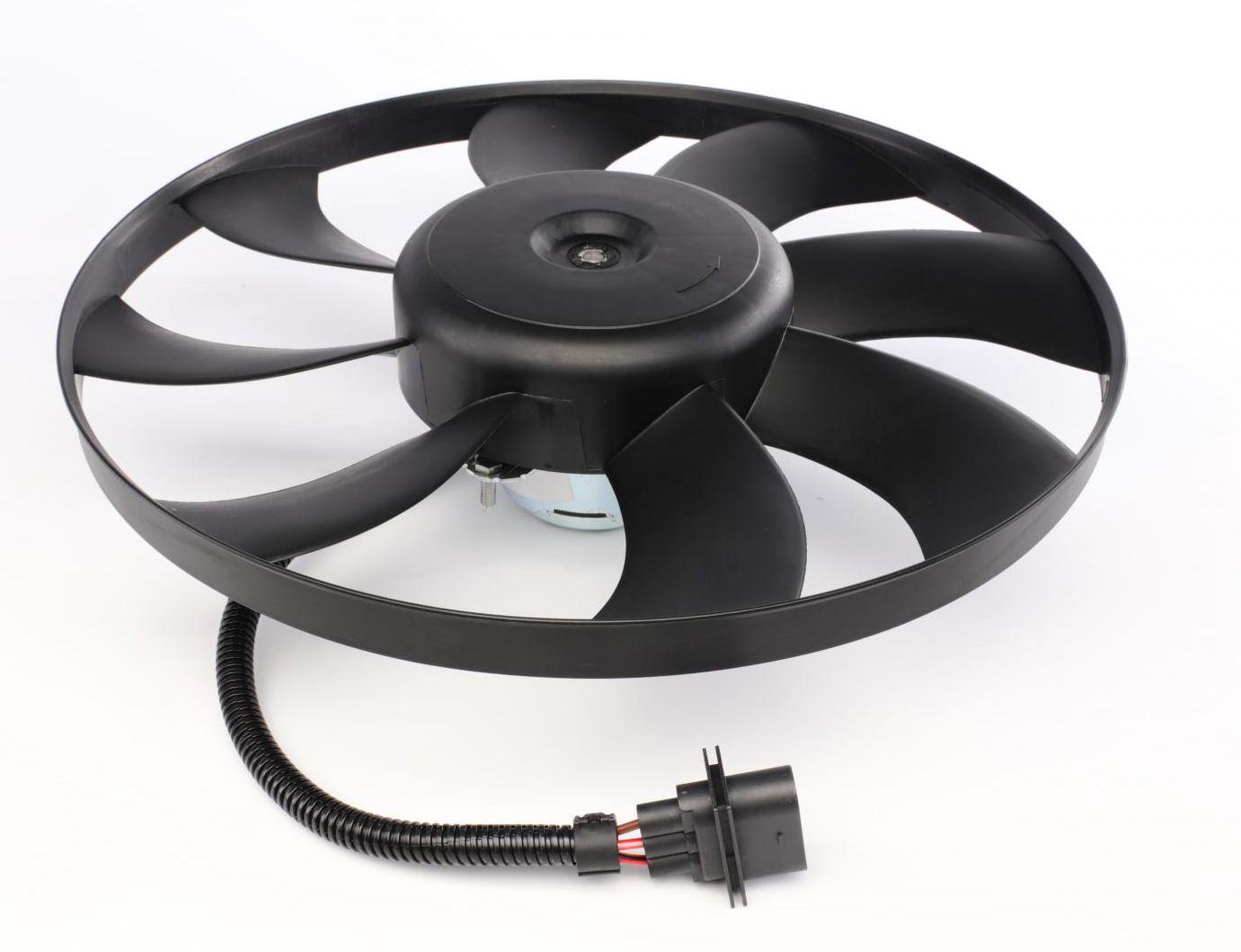 Вентилятор радиатора электрический Skoda Fabia/Roomster 03-10 (47617)