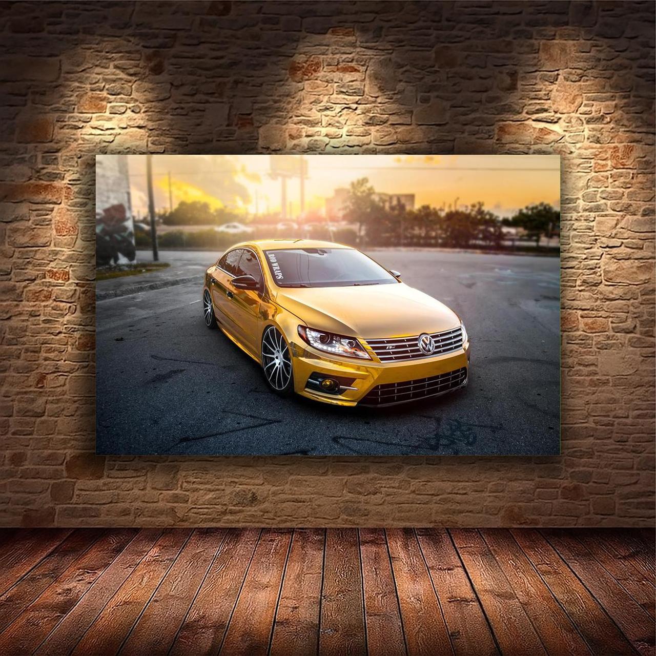 Картина на холсте Спортивный автомобиль 55x85 см (M234)