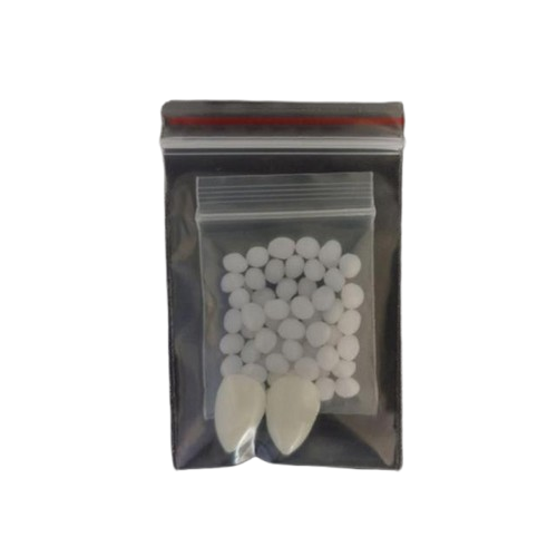 Клыки вампира накладные/вставные для хеллоуина и клеем 2 шт. 1,3 см (40_070)