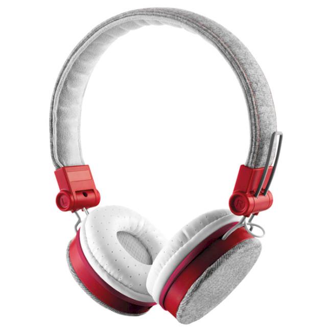 Наушники с микрофоном Trust Urban Fyber Grey/Red (20073)