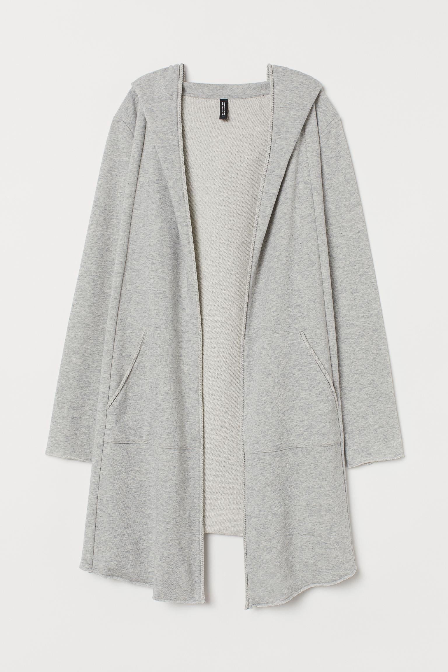 Кардиган H&M меланж XXS Сірий (Q2310851726)