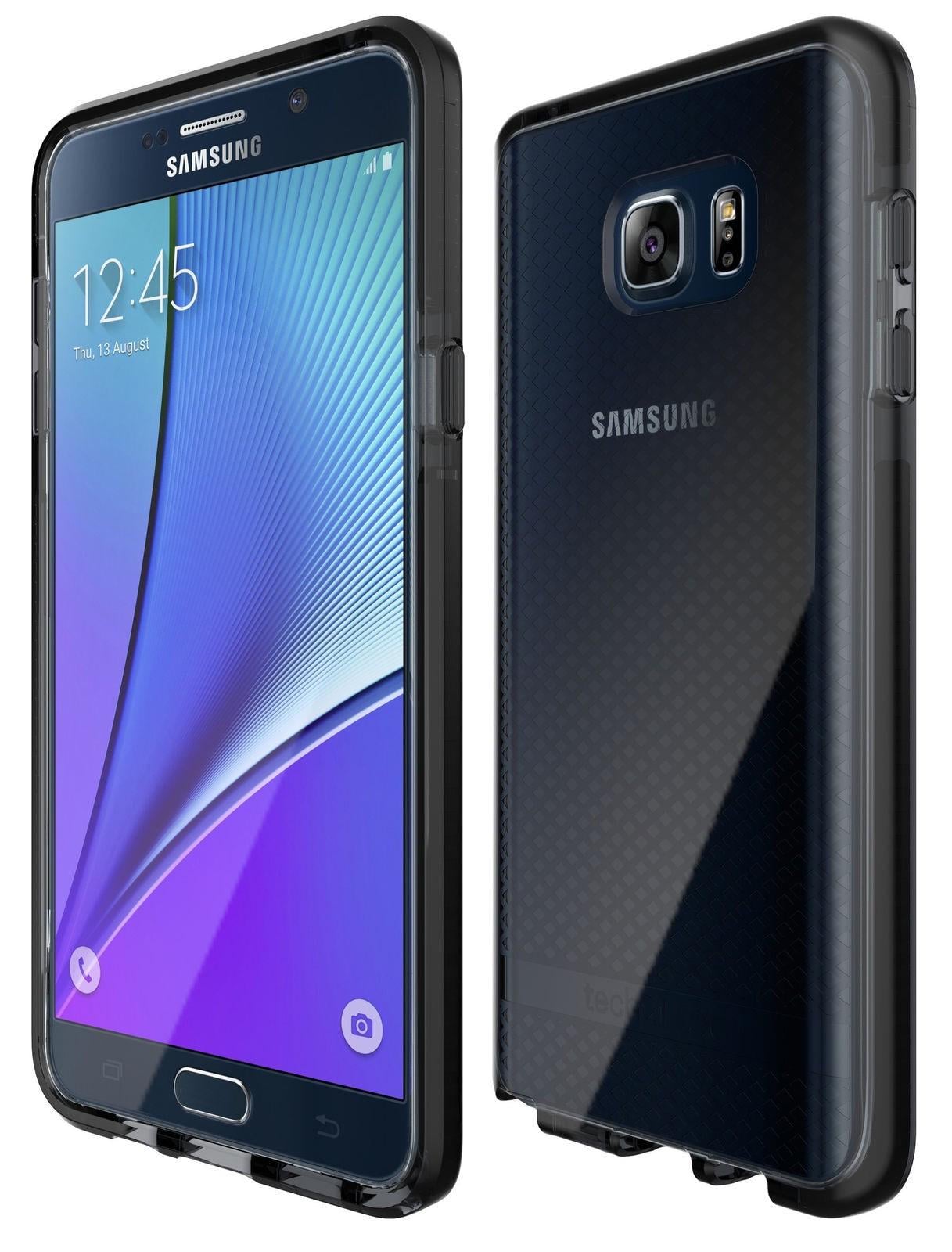 Противоударный защитный чехол Tech21 D3O®  для Samsung Note 5 Smoke Black