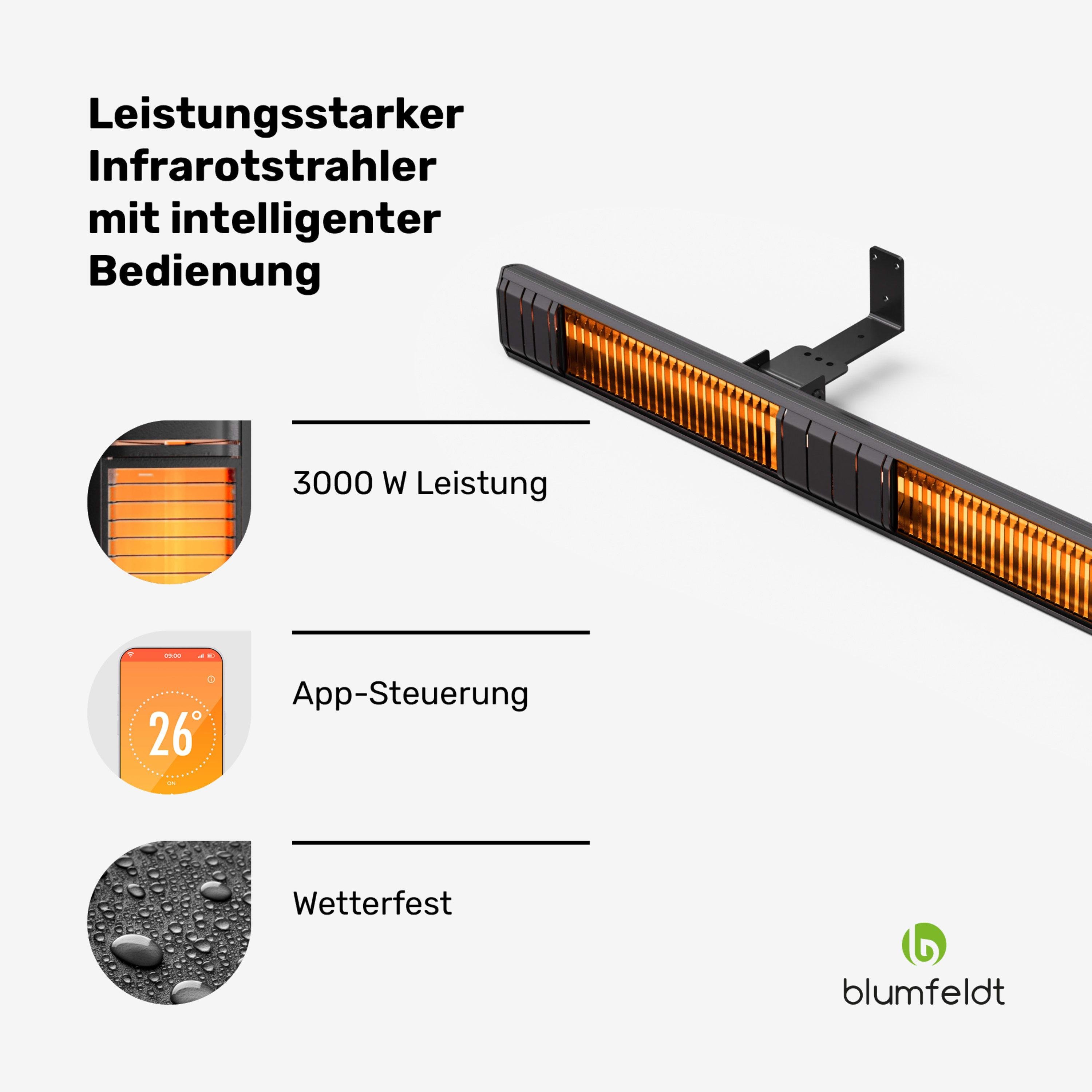 Инфракрасный обогреватель Blumfeldt Gold Bar Slim (10046347) - фото 2 Инфракрасный обогреватель Blumfeldt Gold Bar Slim (10046347) - фото 2