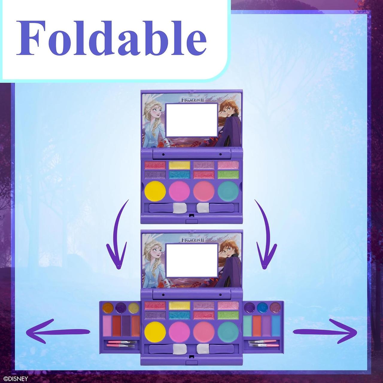 Косметичний набір для макіяжу Disney Frozen Elsa Anna з дзеркалом - фото 2 Косметичний набір для макіяжу Disney Frozen Elsa Anna з дзеркалом - фото 2