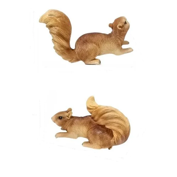 Набір садових фігурок 2 шт. Бежево-коричневий (G00165)