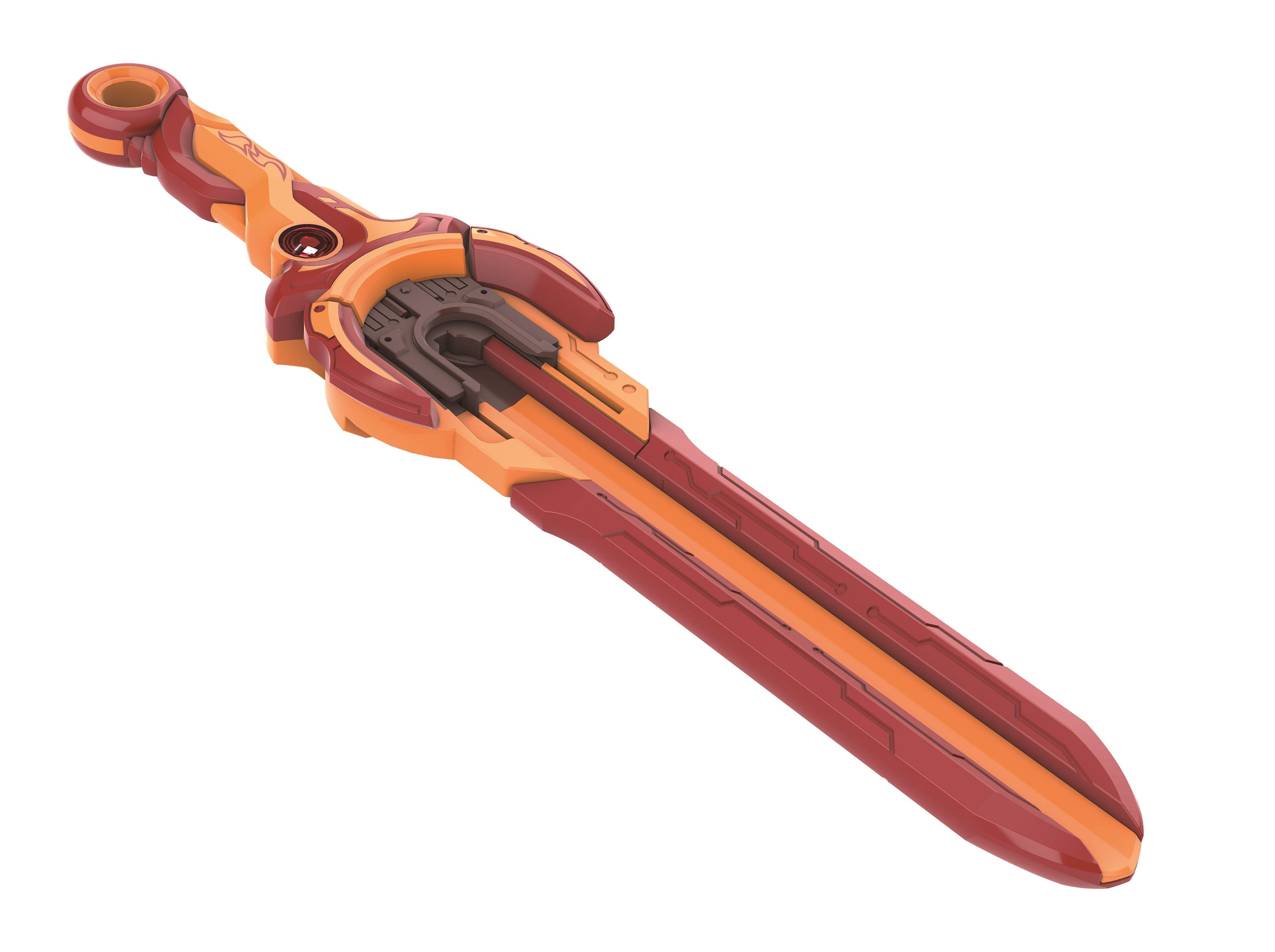 Волчок Infinity Nado VI Standard Pack Золотой Воин Феникс с LED подсветкой (EU654123) - фото 2