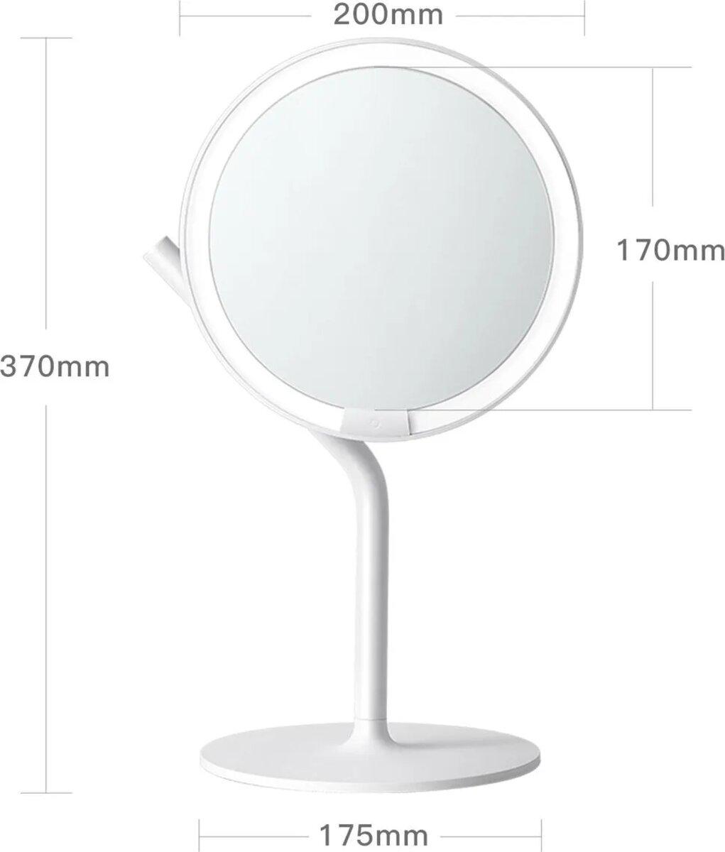 Дзеркало для макіяжу Amiro mini 2S AML117 Desk Makeup Mirror (18255586) - фото 3