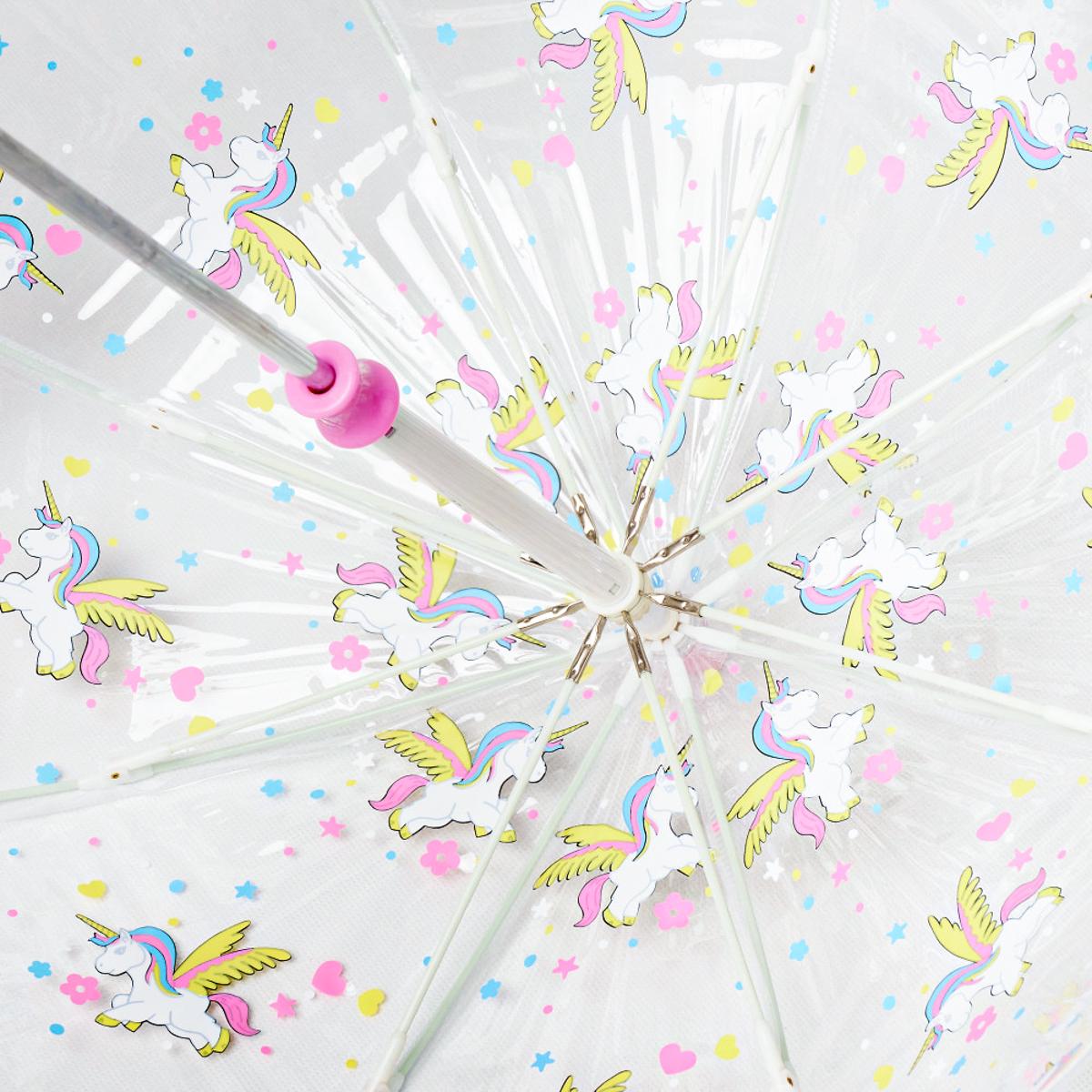 Зонт-трость детский Fulton Funbrella-4 C605 Bella The Unicorn (C605-039090) - фото 6