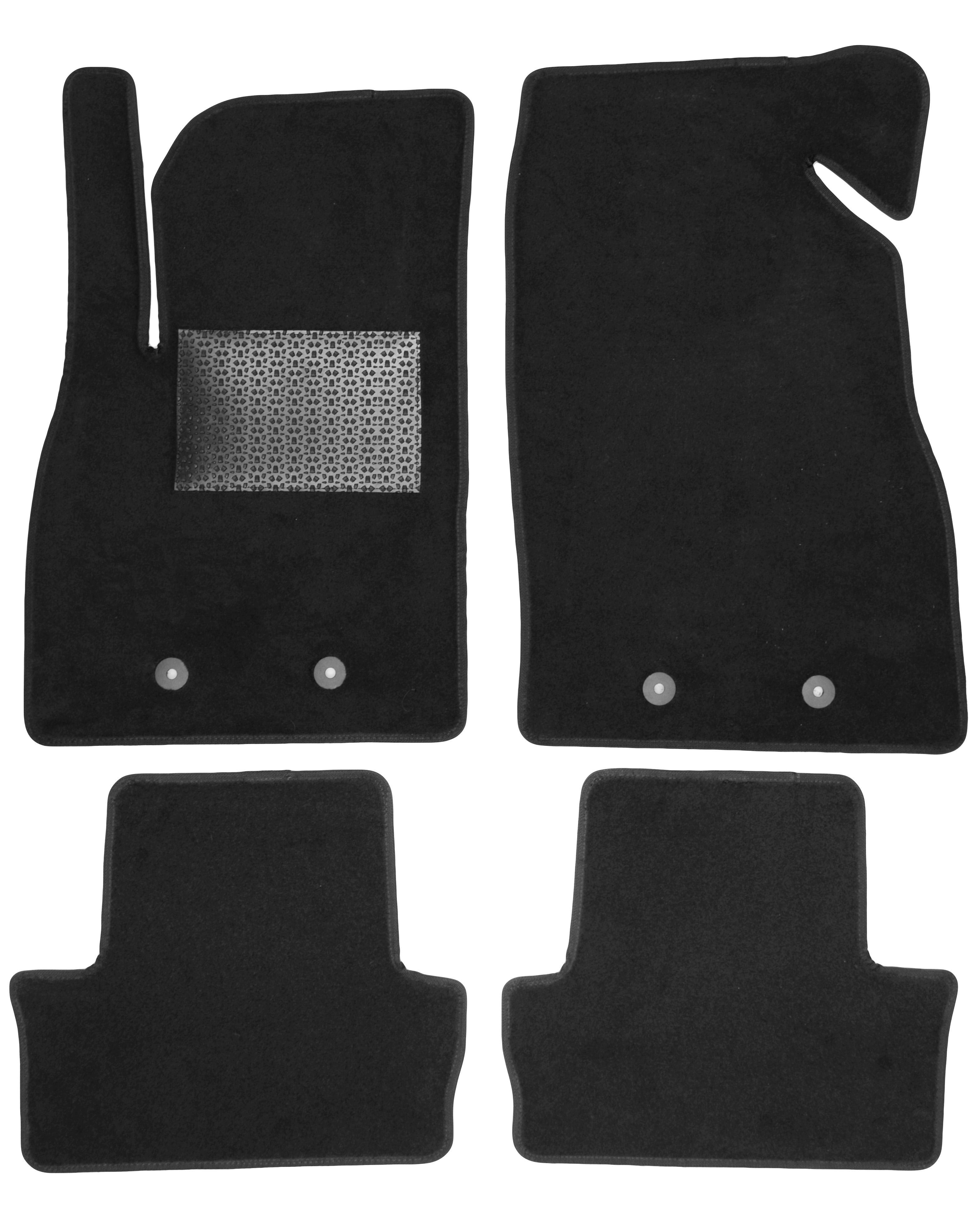 Коврики в салон для Chevrolet Volt '11-15 текстильные Черный