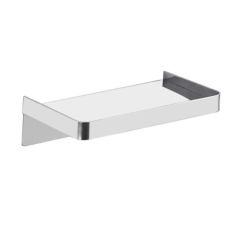 Поличка з нержавіючої сталі Haowa BR-Mini 18 см Хром (3248)