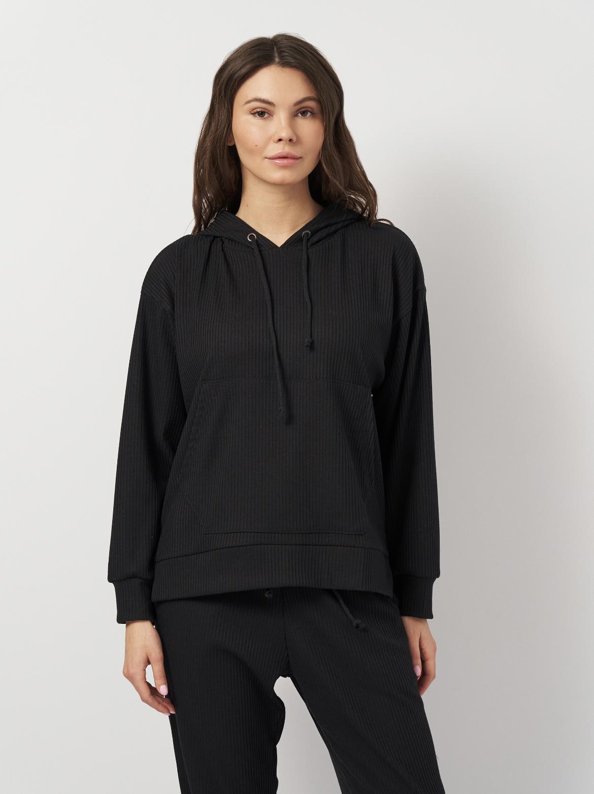 Костюм в рубчик женский Мари р. 50 Черный (2285640803) - фото 3 Костюм в рубчик женский Мари р. 50 Черный (2285640803) - фото 3