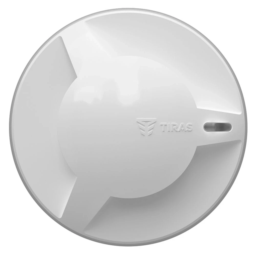 Тепловой извещатель микропроцессорный неадресный Tiras DETECTO HT10 White Тепловой извещатель микропроцессорный неадресный Tiras DETECTO HT10 White