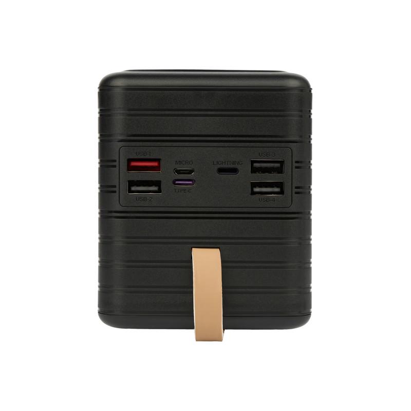 Повербанк Aura NRG-P100 100000 mAh 22,5W Black (PBANRG-P100B) - фото 3