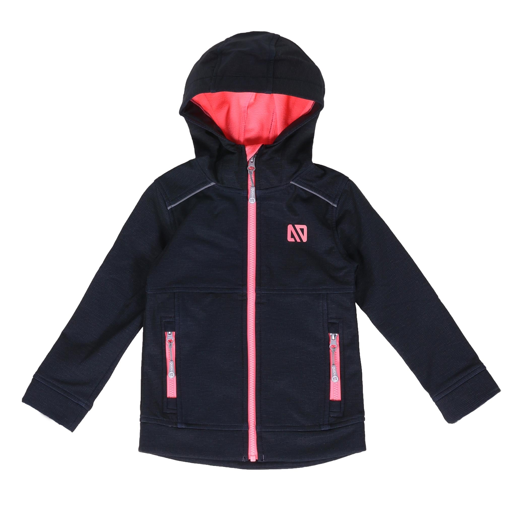 Куртка детская демисезонная Nano S19M1400 для девочки SOFTSHELL 100-110 см Черный (S19M1400-Black-4)