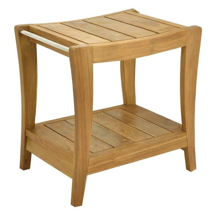 Табурет для ванной из дерева Жулирен Сиена (ТВН-015205)