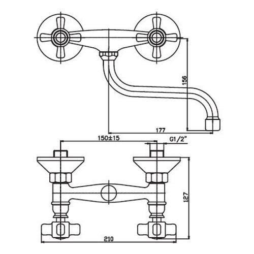 Смеситель для кухни Haiba Odyssey 361 (HB0317) - фото 2