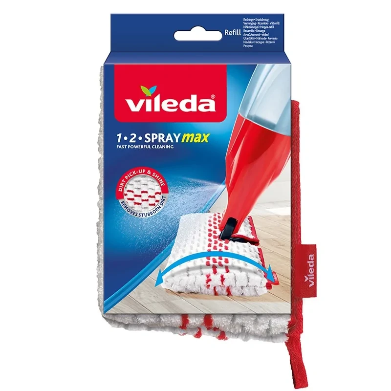 Насадка для швабры Vileda 1-2 Spray Max (1716755616) - фото 2 Насадка для швабры Vileda 1-2 Spray Max (1716755616) - фото 2