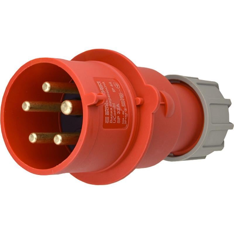 Вилка переносная АСКО-УКРЕМ полиамид серии UCombi 5P 32А IP 44 3P+N+PE (A0080010113)