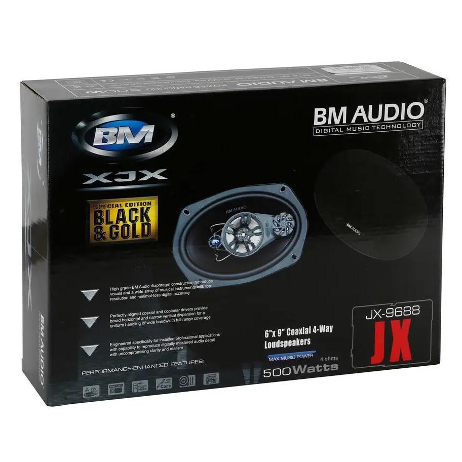 Колонки автомобильные Boschmann BM Audio JX-9688 овалы четырехполосные 500W 6x9 см Black (3_05838) - фото 7 Колонки автомобильные Boschmann BM Audio JX-9688 овалы четырехполосные 500W 6x9 см Black (3_05838) - фото 7