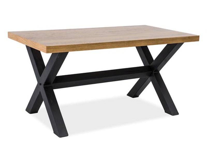 Журнальный стол Xaviero B 110х60 Дуб/Черный